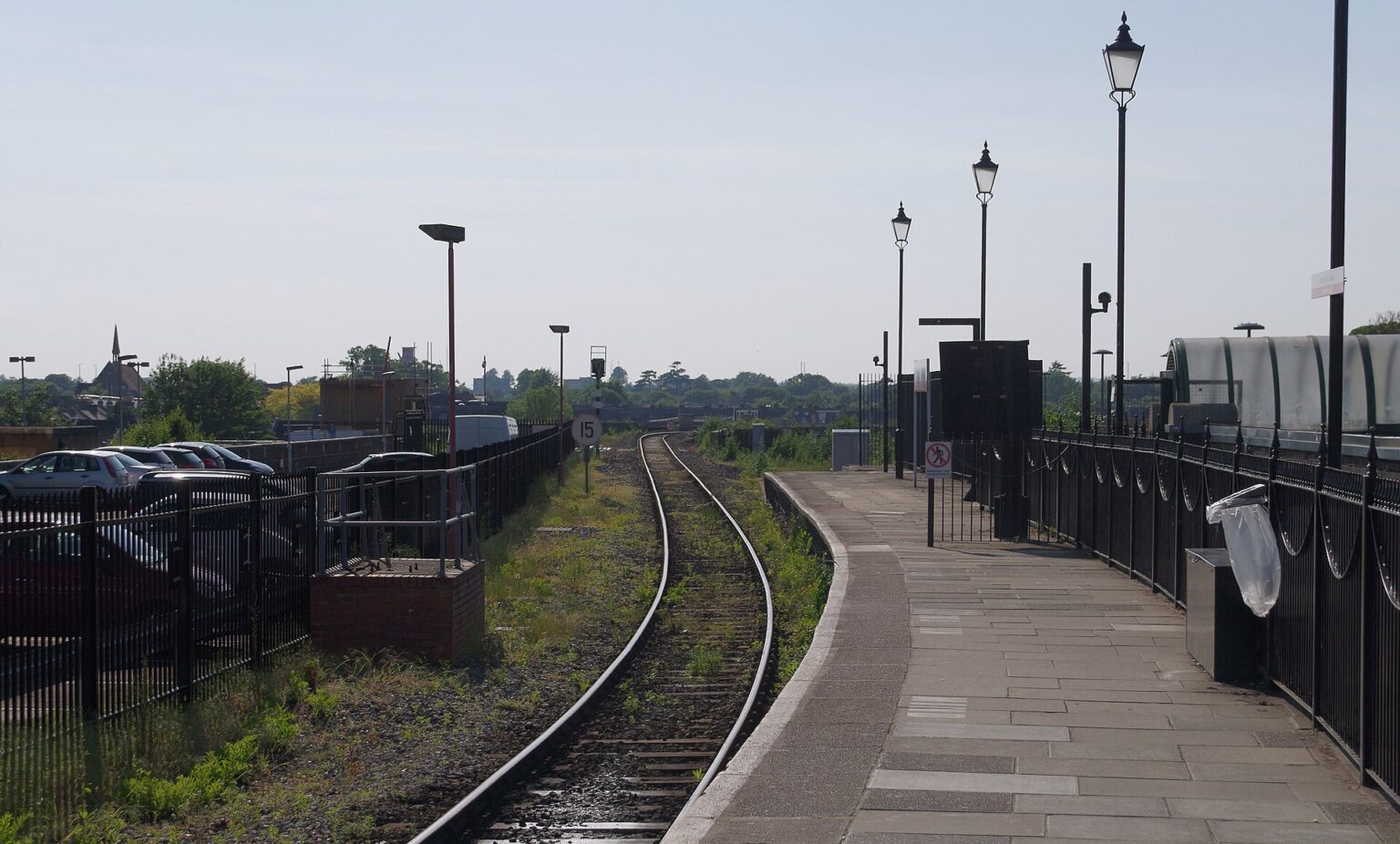 La gare de Windsor & Eton Central, terminus de la ligne venant de Slough